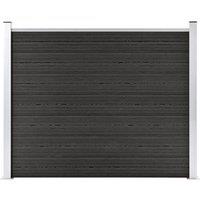 Berkfield Home Fence Panel WPC 180x146 cm Grey