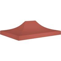 Berkfield Home Party Tent Roof 4x3 m Terracotta 270 g/m in Brown
