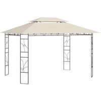 Berkfield Home Gazebo 4x3x2.7 m Cream 160 g/m in Beige