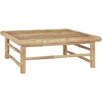 Garden Table 65x65x30 cm Bamboo