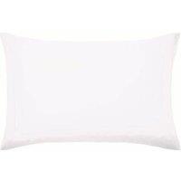 Murmur ' 1000TC Plain Dye' Egyptian Cotton Standard Pillowcase in White | Size: Standard Pillow Case