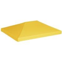 Berkfield Home Gazebo Top Cover 270 g/m 4x3 m Yellow