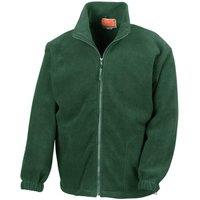 Result Men's Polartherm Fleece Jacket in Green | Size: Small
