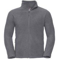 Russell Men's Outdoor Fleece Jacket in Grey | Size: XL