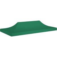 Party Tent Roof 6x3 m Green 270 g/m