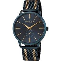 Kolding, Stainless Steel Blue Watch With Stainless Steel Mesh Strap