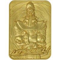 YU-GI-OH! Limited Edition 24k Gold Plated Jinzo Metal Card in Metallic Gold