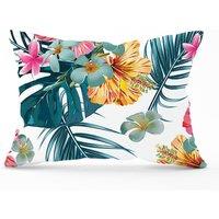 Warren Reed - Designer Spring Summer Flowers Cushions in Green | Size: 45 cm x 45 cm