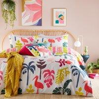 Furn Marula Abstract Tropical Duvet Cover Set | Size: King