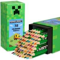 Minecraft 72 Colouring Pencils