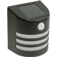 Luxform Solar Gap Wall Light with PIR in Black