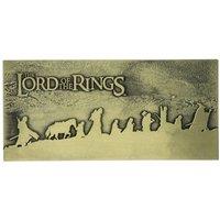 Lord of the Rings Limited Edition The Fellowship Plaque in Metallics