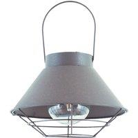 Luxform Solar Steel Wire Hanging Lantern Detroit in Brown