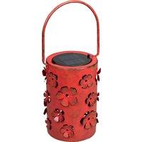 Luxform Solar LED Daisy Flower Lantern RED