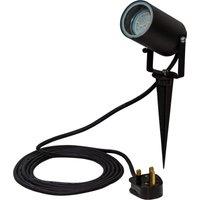 Luxform 230v Onyx Garden Spike Black