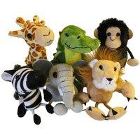 The Puppet Company African Animals Set of 6 - Finger Puppets