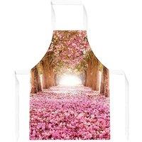 Warren Reed - Designer Pink Flower Tree Tunnel Junior Apron