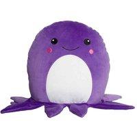 Mumbles Squidgy Octopus Plush Toy in Purple