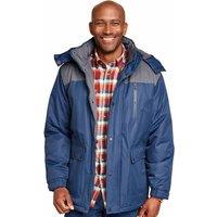 Pegasus Men's Fleece-Lined Woven Waterproof Jacket in Navy | Size: XL