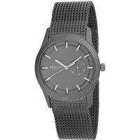 Agers Date Sub-Dial Watch, IP Case & Mesh Bracelet