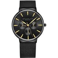 Monaco Quartz 39mm Sporty Watch with Stainless steel Bracelet