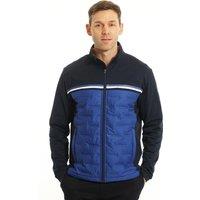 Island Green Men's Mens Thermal Stretch Padded Golf Jacket in Navy | Size: Large