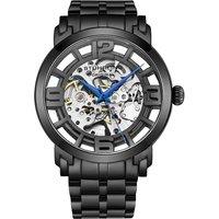 Winchester Automatic 42 mm Skeleton Watch with Stainless Steel Link Bracelet