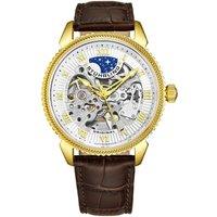 Special Reserve Automatic Skeleton Watch with Alligator Embossed Leather Strap