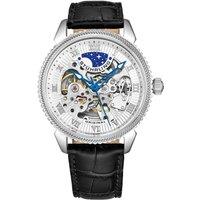 Special Reserve Automatic Skeleton Watch with Alligator Embossed Leather Strap