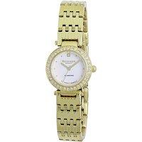 Rudiger Women's Essen White Watch in Gold