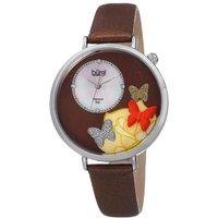 BUR158 Casual Watch Round Case