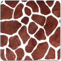 Warren Reed - Designer Giraffe Spots Print Coasters - Set of 4 in Brown