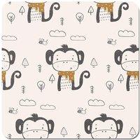 Warren Reed - Designer Monkey Forest Coasters - Set of 4