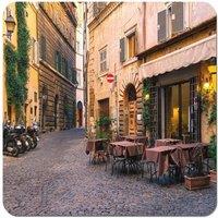 Warren Reed - Designer Cozy Rome Street Coasters - Set of 4