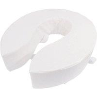 Aidapt 4" Padded Toilet Seat in White