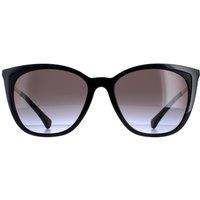 Ralph by Ralph Lauren Women's Cat Eye Shiny Black Grey Gradient RA5280