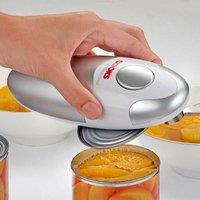 Cooks Professional Electric Can Tin Opener with One Touch Operation in 6 Colours in White