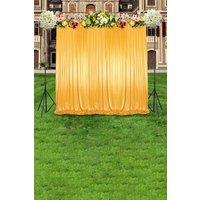 Neel Blue Ice Silk Backdrop - 3x3 Metres in Gold