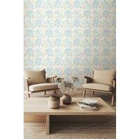 Hoopla Walls Seaweed Garden Matt Wallpaper in Baby Blue