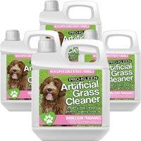 ProKleen Artificial Grass Cleaner Disinfectant 4 x 1L Bubblegum Fragrance in Clear