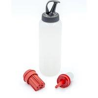 MasterClass Barbecue Bottle Set with 3 Interchangeable Heads, 350ml in White