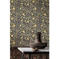 Hoopla Walls Rosehip Trail Matt Wallpaper in Charcoal