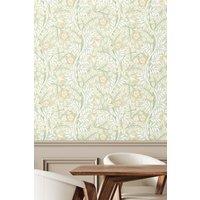 Hoopla Walls Rosehip Trail Matt Wallpaper in Light Green