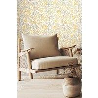 Hoopla Walls Rosehip Trail Matt Wallpaper in Light Beige