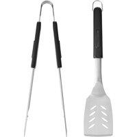 MasterClass Barbecue Tongs & Turner, Set of 2 in Black