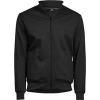 TEE JAYS Men's Full Zip Jacket in Black | Size: Large
