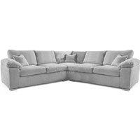 Delta Large 5 Seater Corner Sofa Jumbo Cord L Shape