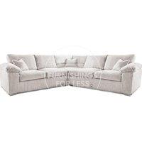Delta Large 5 Seater Corner Sofa Jumbo Cord L Shape