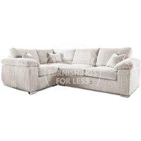 Delta Large 4 Seater Corner Sofa Left Hand Facing Jumbo Cord L Shape