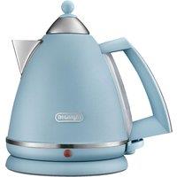 DELONGHI Cordless Jug Kettle, 1.7L Argento, Pink in Blue